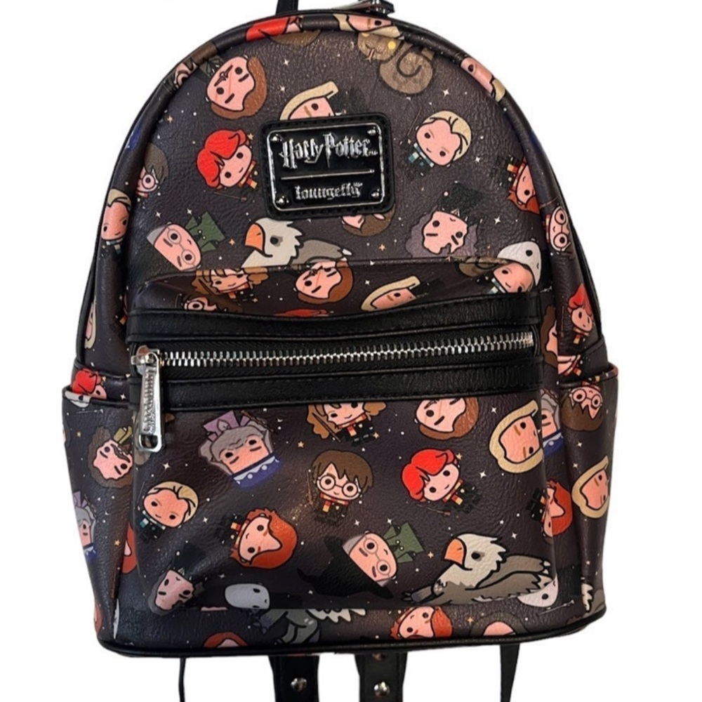 Loungefly Harry Potter Chibi Character Print Backpack